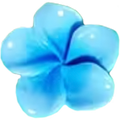 Fragipani Blau