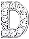 Buchstabe1 D1