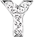 Buchstabe1 Y1