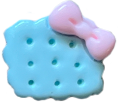 Kawaii Keks Blau