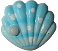 Muschel5 Blau